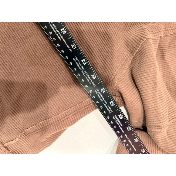 We The Free Brown Ribbed Crew Neck Long Sleeve Oversized Sweatshirt Extra Small - Picture 4 of 7